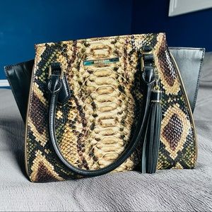 Brahmin Mini Priscilla Travertine Ballington